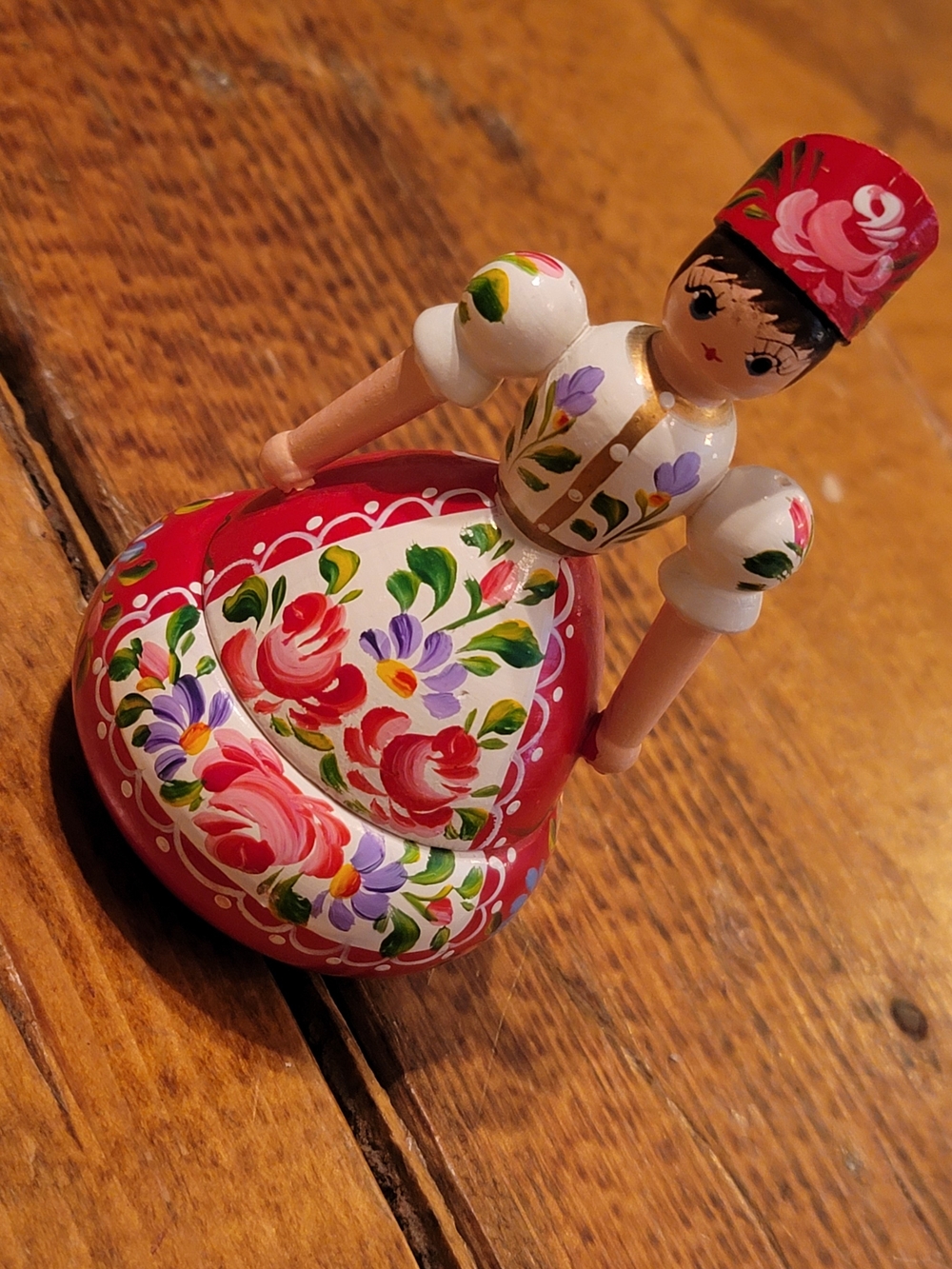 Folk Art Trinket Box